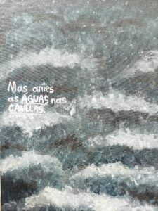 Processo da obra Águas nas Canelas
