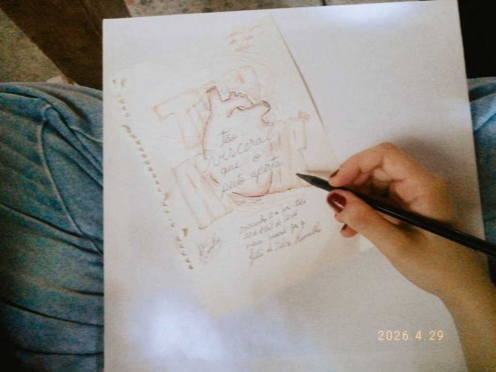 Registro da trajetória de Júlia Ramalho