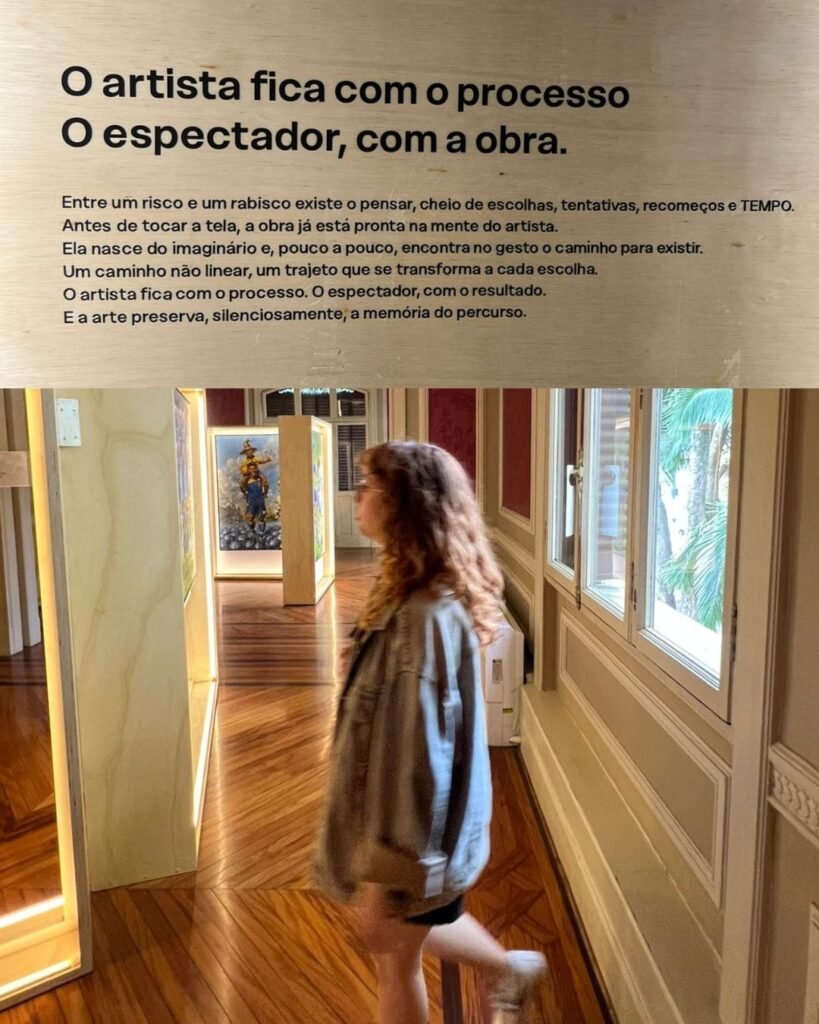 Registro da trajetória de Júlia Ramalho
